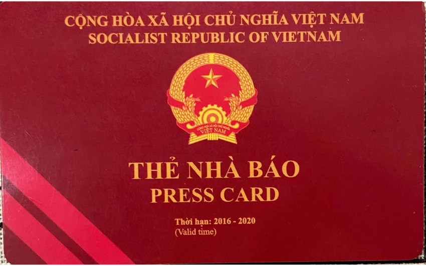 Hướng dẫn thực hiện thủ tục cấp thẻ nhà báo kỳ hạn 2021 - 2025